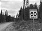 Image of speed limit sign